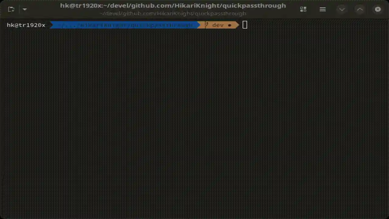 Quickpassthrough Preview GIF