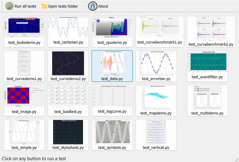 PythonQwt Test Launcher