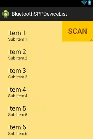 Custom Device List Layout