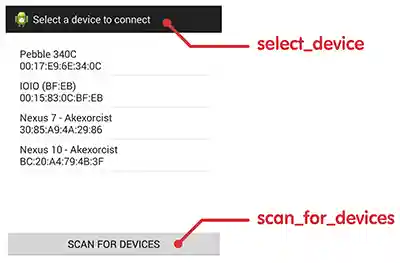 Custom Device List Text
