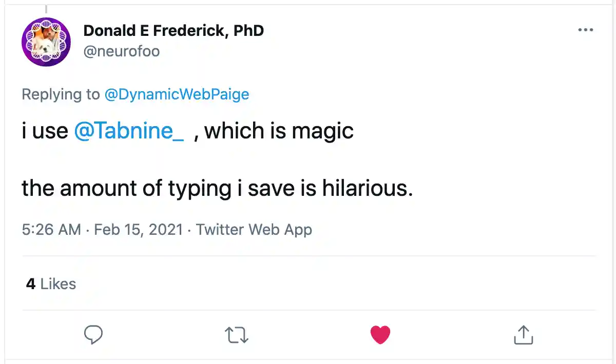 Donald E Fredrick Tweet