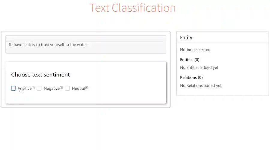 Gif of Label Studio annotating different types of data