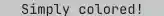 White text color in terminal