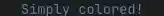 Dim blue text color in terminal