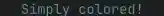 Dim cyan text color in terminal
