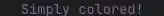 Dim magenta text color in terminal