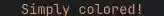 Dim yellow text color in terminal