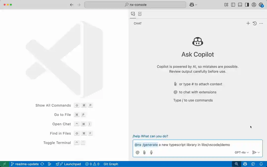 Nx Console - The UI for Nx & Lerna