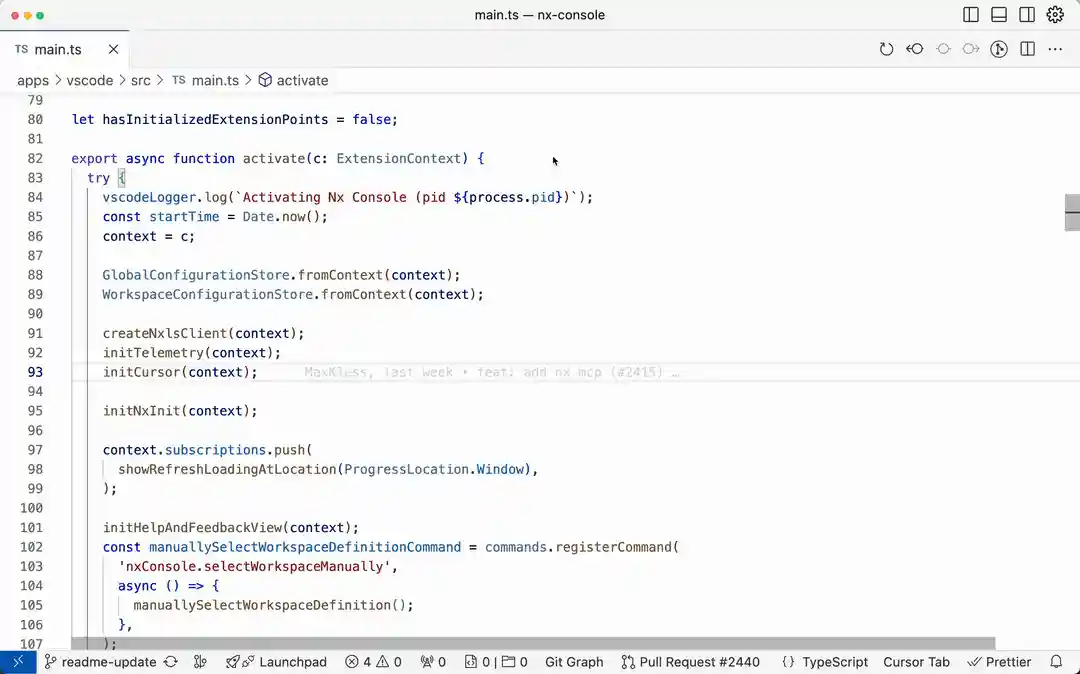 Nx Console - The UI for Nx & Lerna