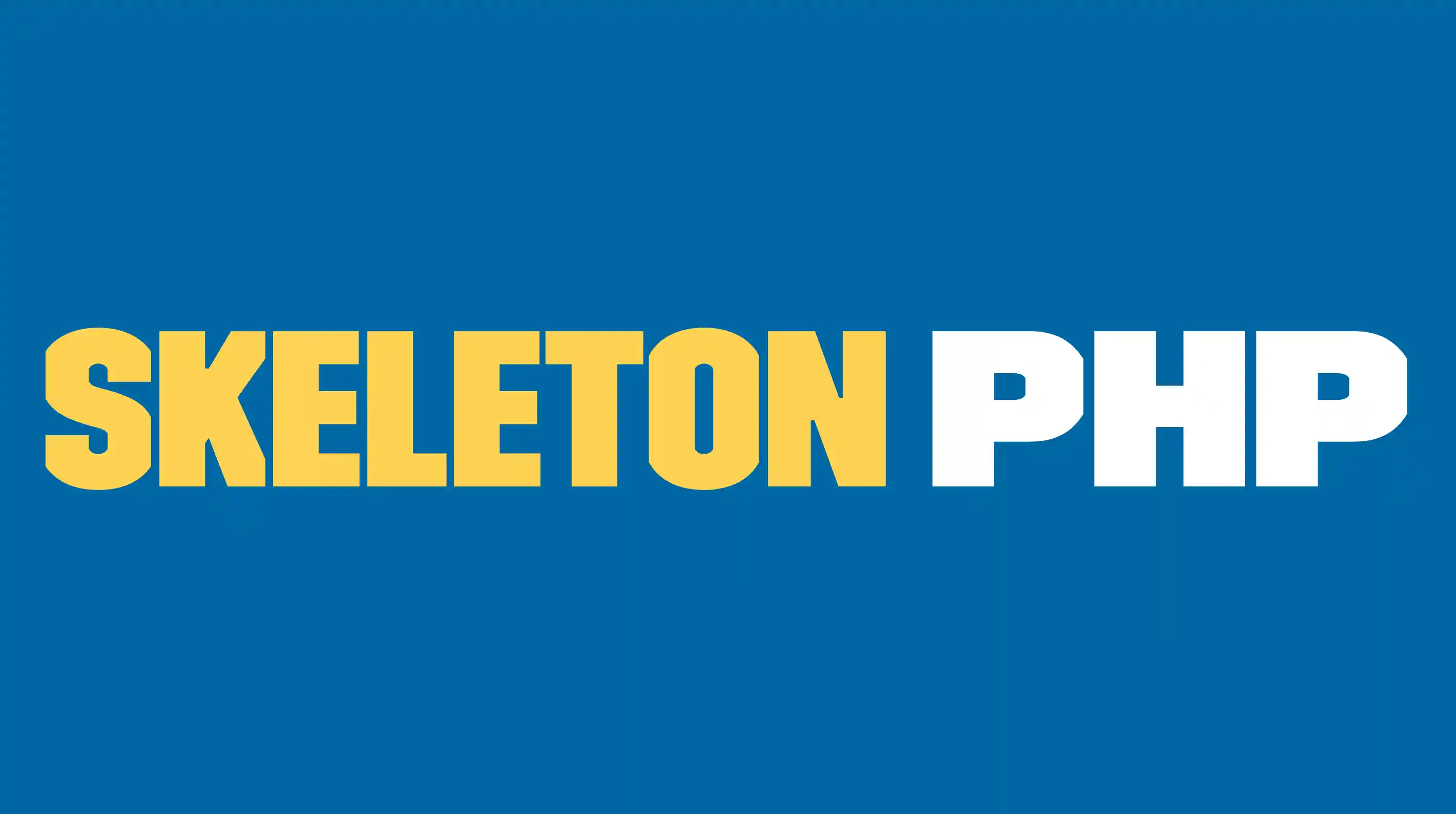 Skeleton Php