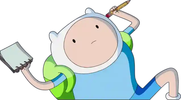 Finn knows that writing CSS is hard.