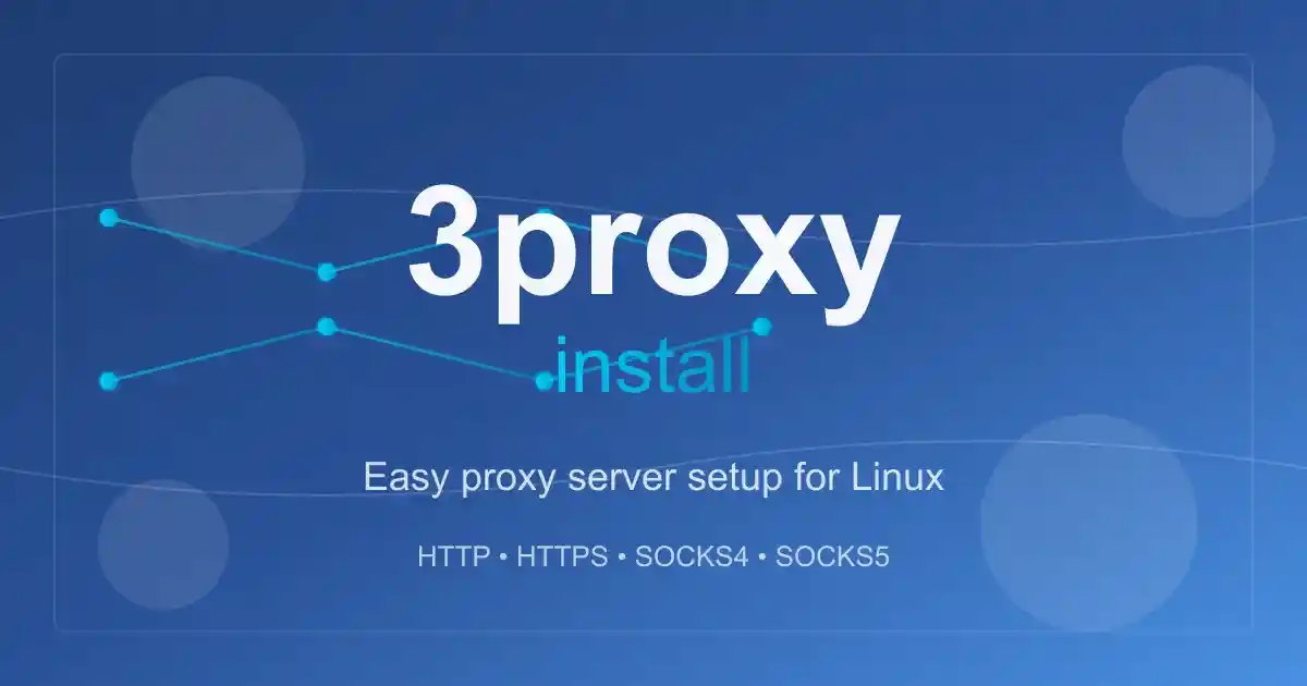 3proxy-install
