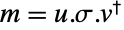 m=u.sigma.TemplateBox[{v}, ConjugateTranspose]