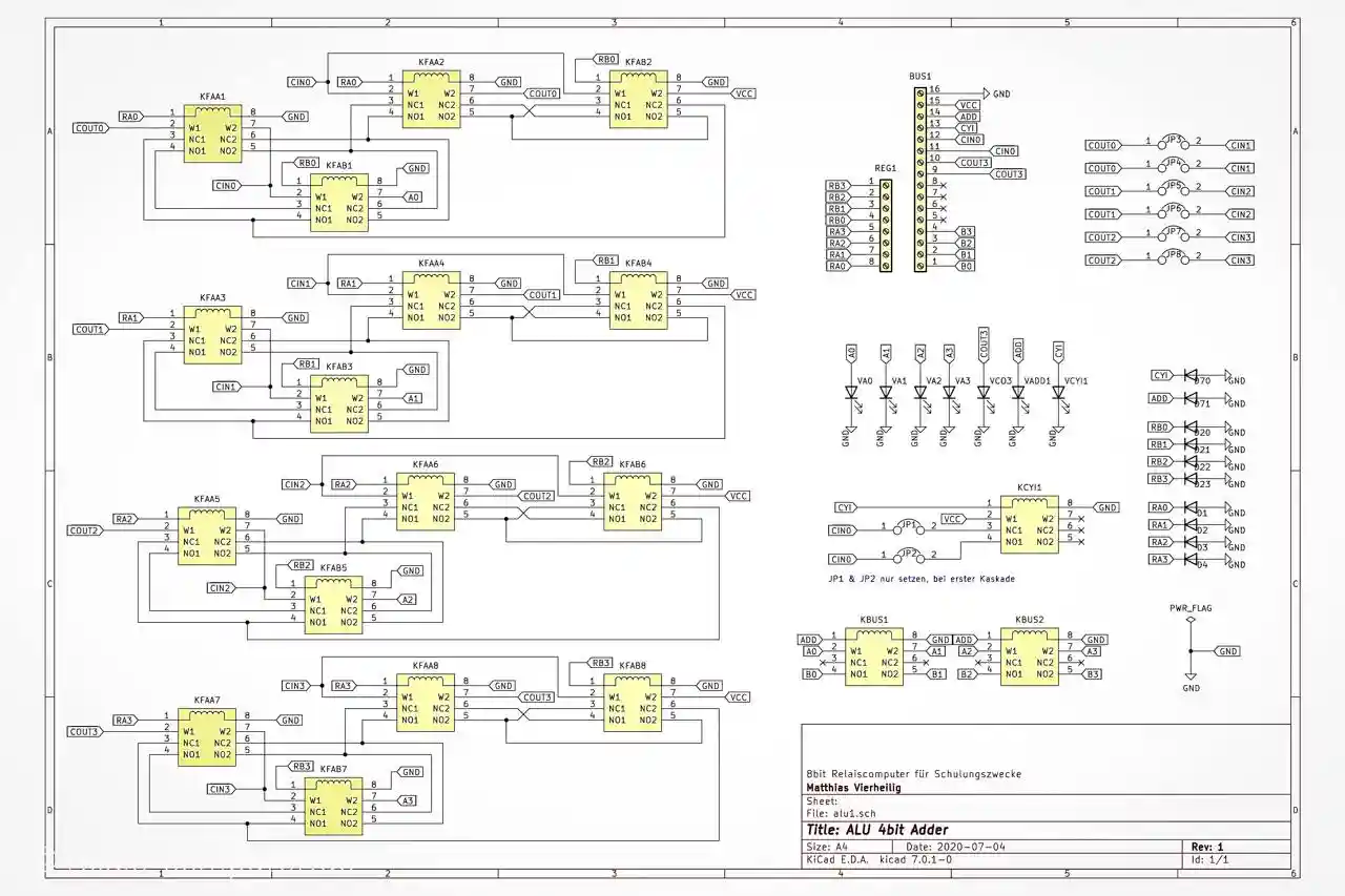 Schaltplanausschnitt