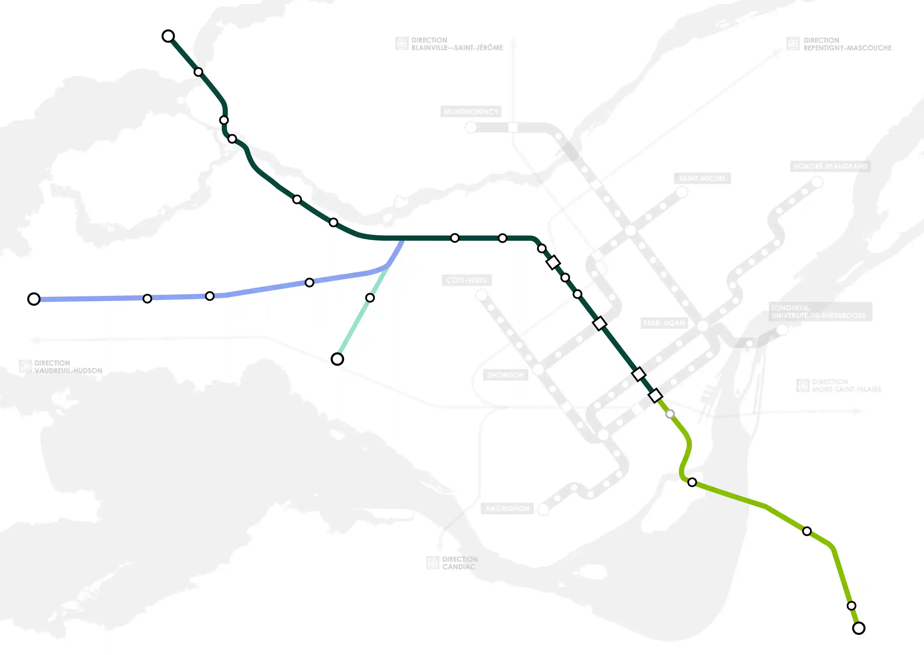 Map of upcoming commissioning
