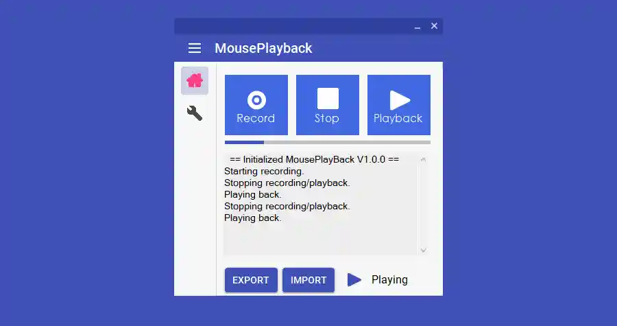 MousePlayback