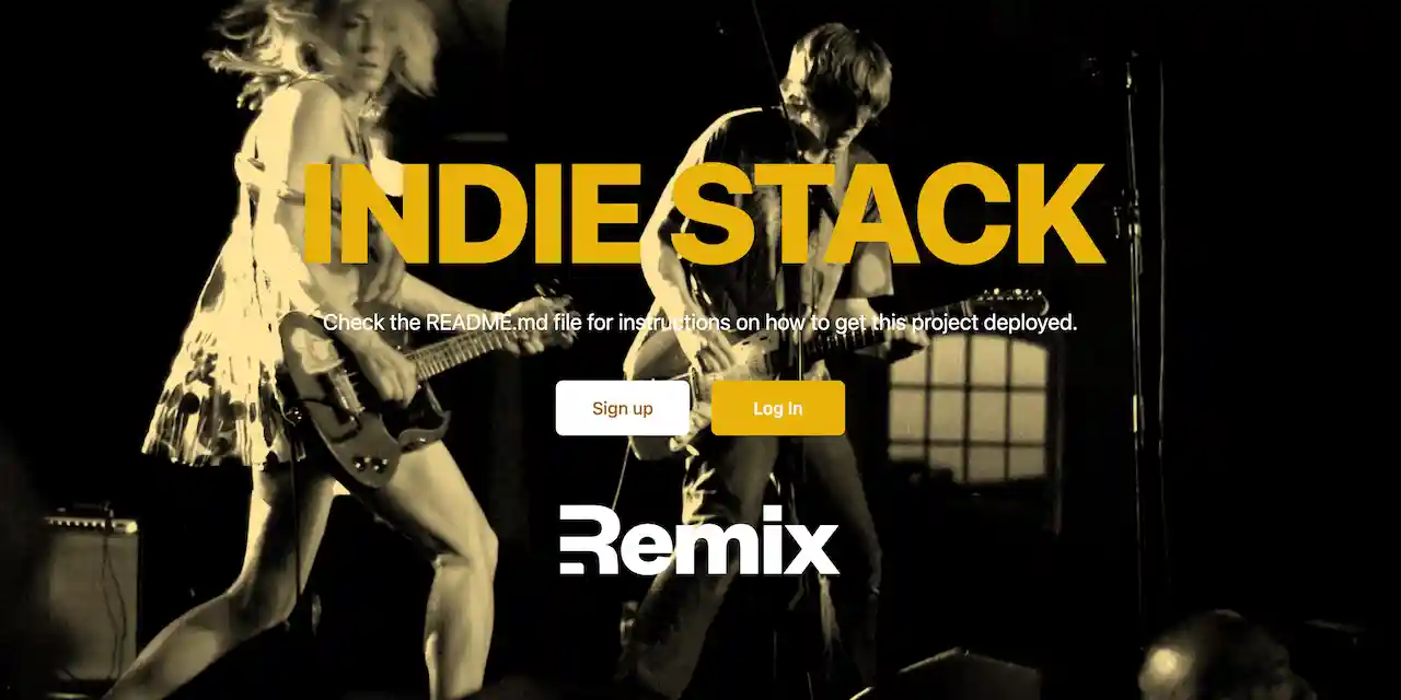 The Remix Indie Stack