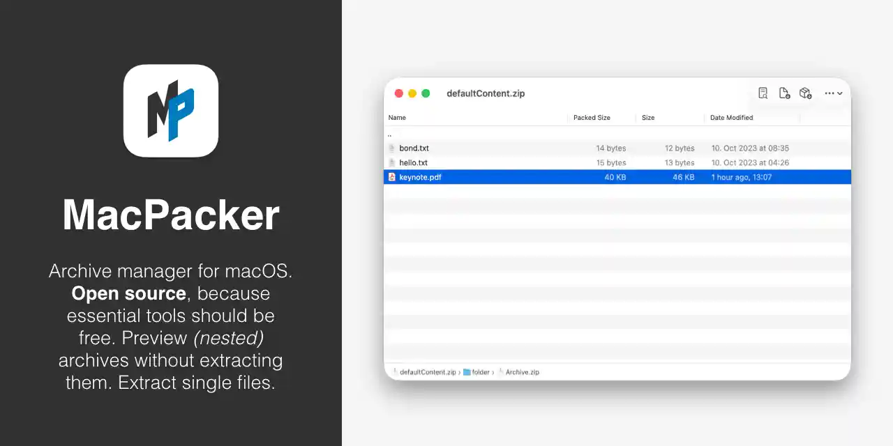 MacPacker