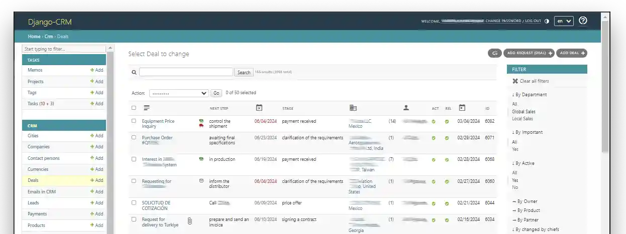 django-crm