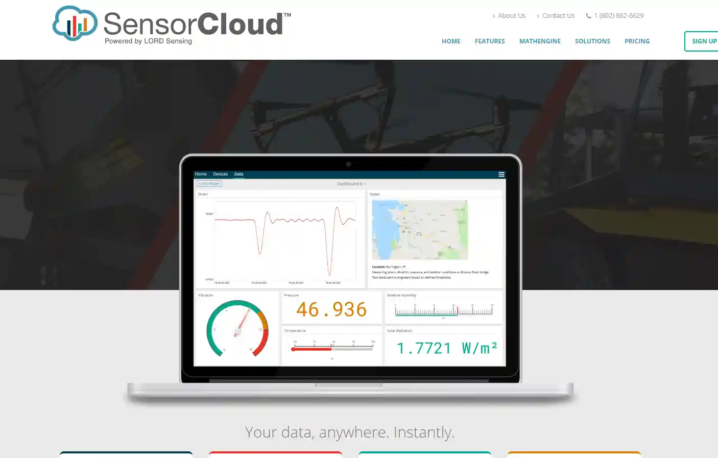 sensorcloud screenshot