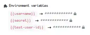 Encrypted environment variables