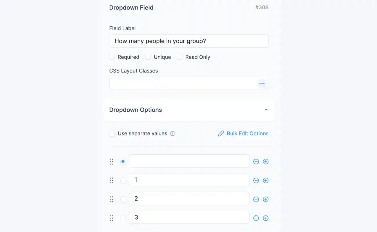 Conditional Dropdown