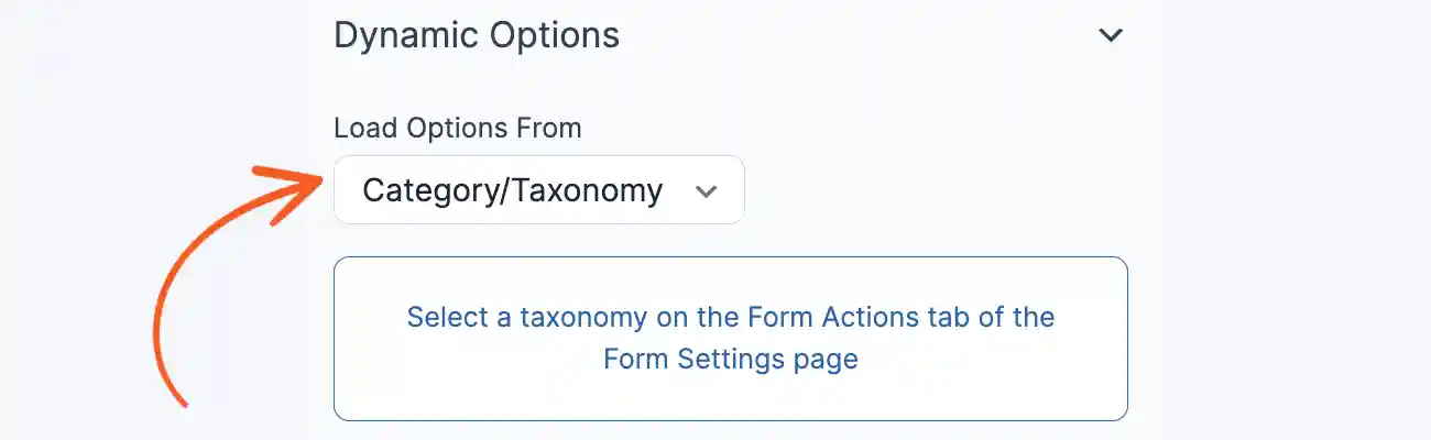 Create Posts Load Options From