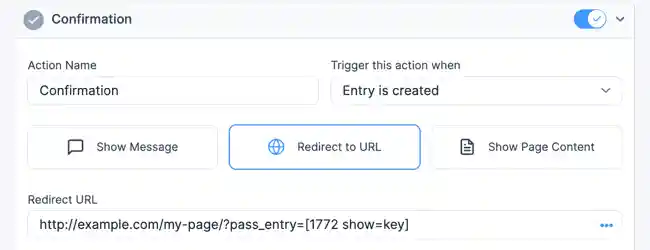 Pass Values Dynamic URL