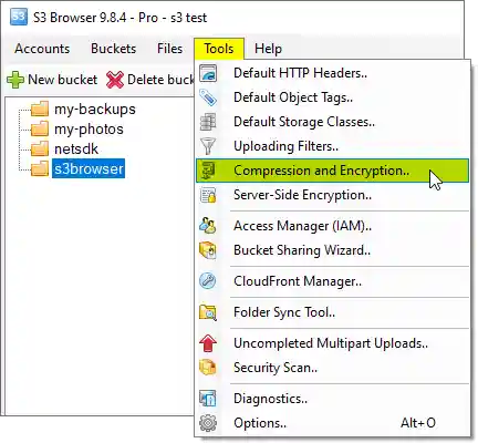 Tools, Compression and Encryption
