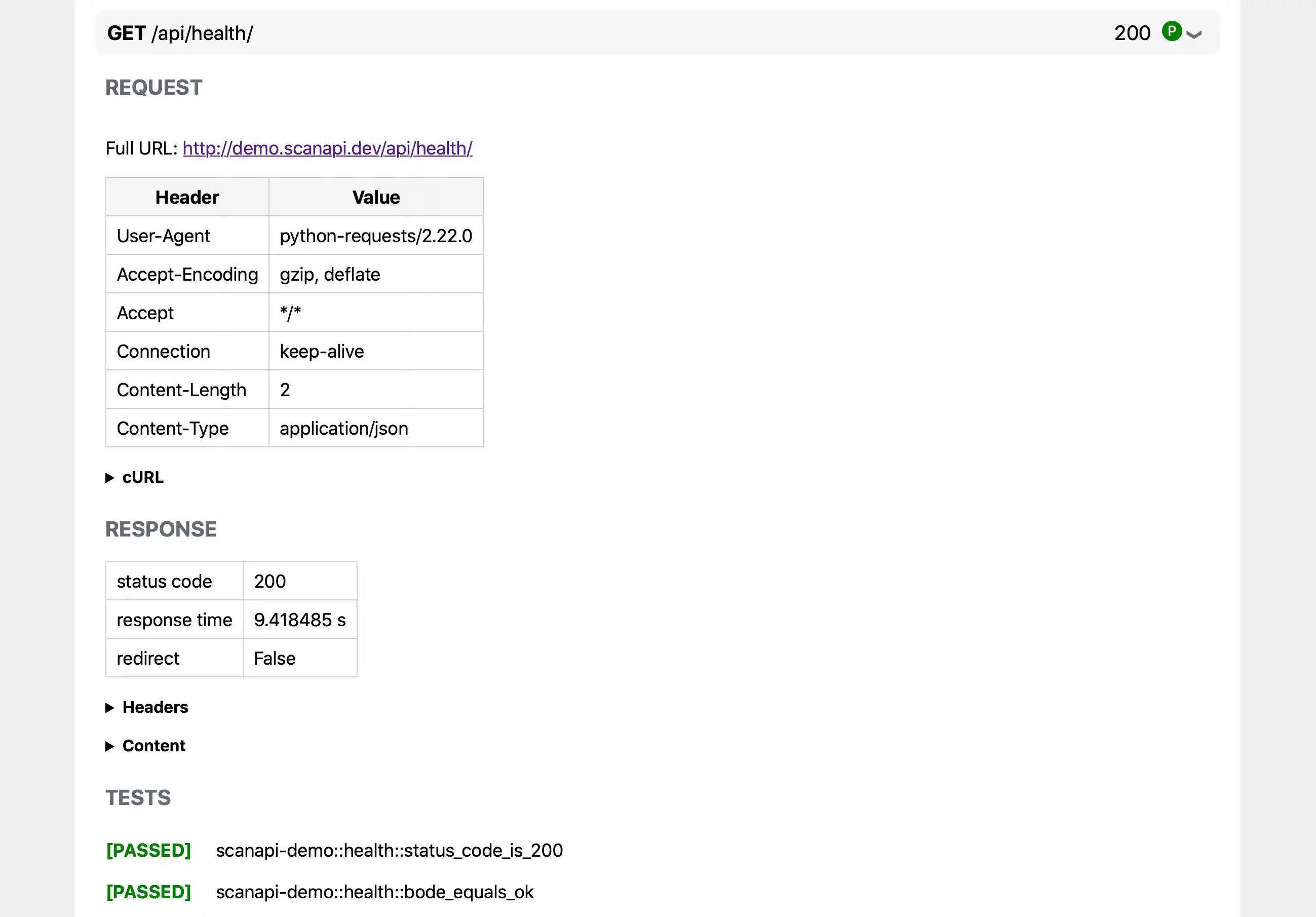 ScanAPI Integration Tests