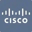 Grey and white Cisco logo