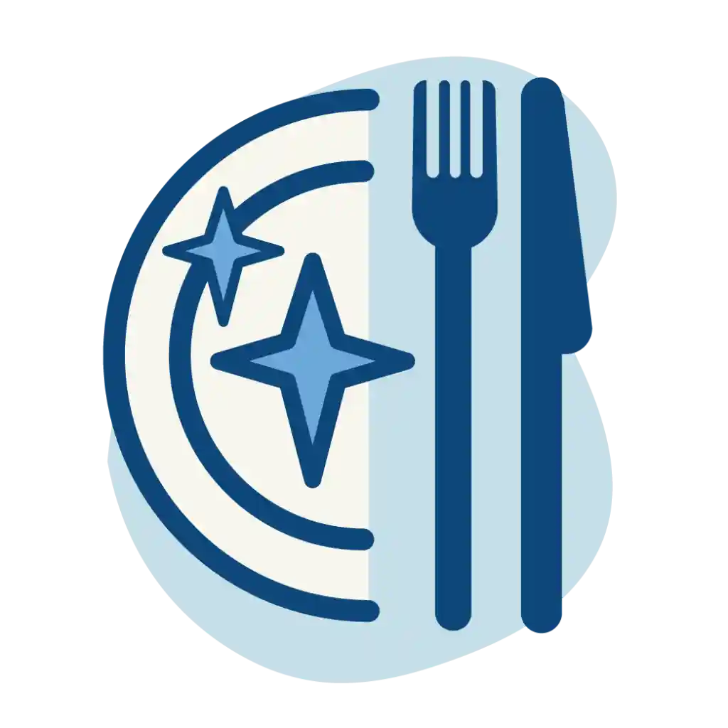Exquisite food and drink
