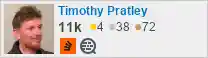 profile for Timothy Pratley on Stack Exchange, a network of free, community-driven Q&A sites