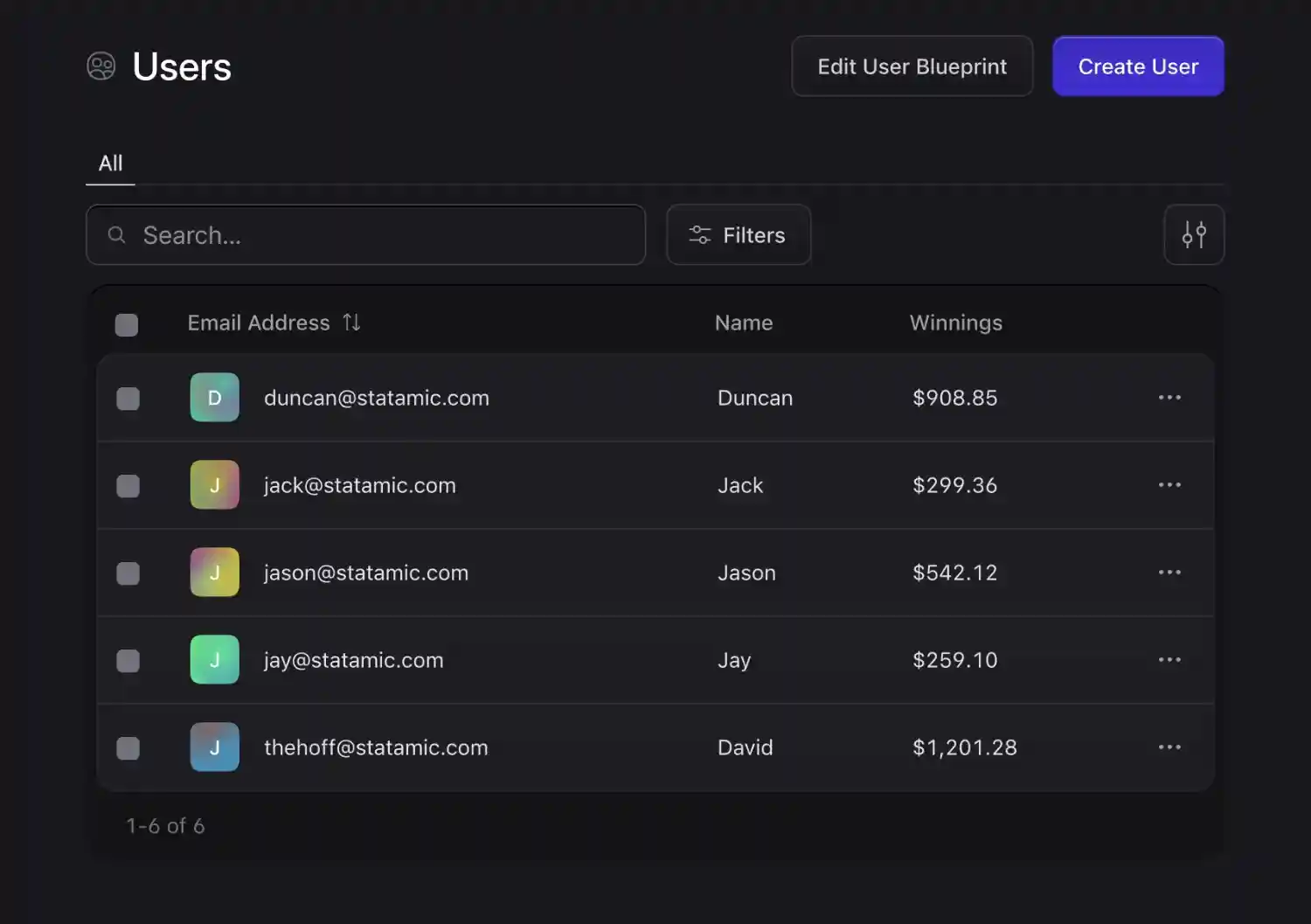 Computed field visibility config