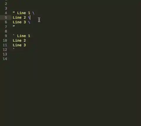 example #1 Split string lines to variable