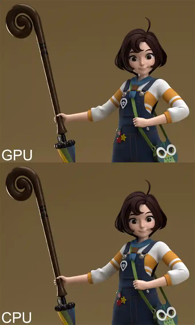 Autodesk Arnold CPU vs GPU Render