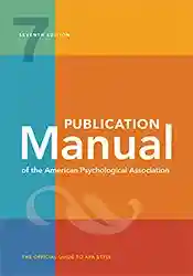Cover of the Publication Manual of the American Psychological Association