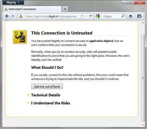 Firefox Diginotar