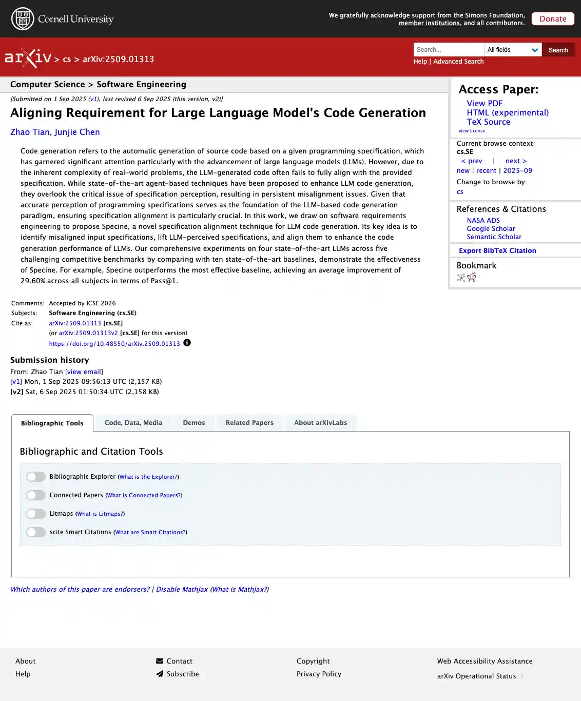 一分钟读论文：《大语言模型代码生成的规格对齐》
