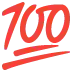 💯