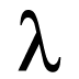 λ