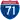 Straßenschild der I-71