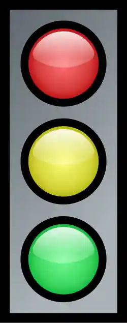 A drawing of a streetlight that can be interactive