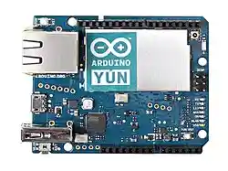 Arduino Yún[56] (AVR + AR9331)