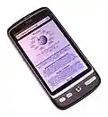 HTC Desire mit optischem Tastsensor (2010)