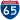 Straßenschild der I-65