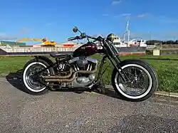 Custom converted (Bobber) 1200XLH Spotster