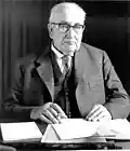 Bremen Wilhelm Kaisen Bundesratspräsident (1. November 1958 bis 31. Oktober 1959)