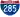 Straßenschild der I-285