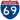 Straßenschild der I-69